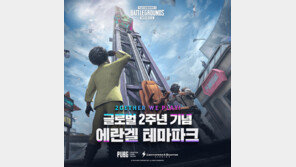 배그 모바일, 에란겔 테마파크 업데이트