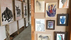 절친 작가 4人의 ‘4色 인도 드로잉’