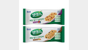매일유업 ‘셀렉스 매일 밀크 프로틴바’ 리뉴얼 출시