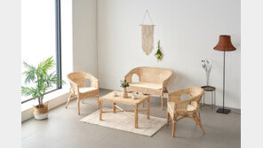 (주)아트웨이, 친환경 소재 라탄 가구 상품 출시
