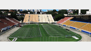 브라질 4만5000석 축구장 ‘코로나 병동’ 변신