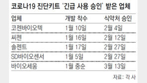 한국산 코로나 진단키트 인기 비결은…