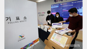자가격리 유권자, 선거 당일 투표시간대 분리 검토