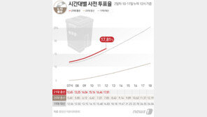 사전투표 2일차…낮12시 투표율 17.81%, 전남 최고·대구 최저