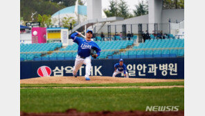 오승환, 라팍 첫 등판 ‘성공적’…1이닝 무실점 ‘최고 147㎞’