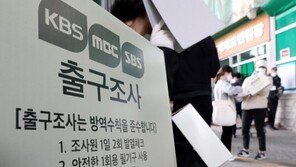“민주·시민당 155~178석 통합·한국당 107~130석”…KBS 출구조사