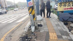 차량 훔쳐 달아난 중학생 2명 붙잡히고 1명 도주