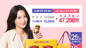 네이처메이드, 5월 10일까지 멀티비타민 할인 특별 기획전