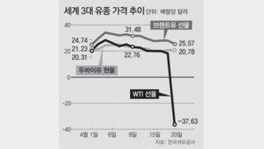 수요붕괴에 바닥 뚫은 유가… “美에너지업계 최후의 심판 직면”