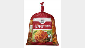 [Food&Dining]항바이러스 유산균 넣어 더 건강한 종가집 김치