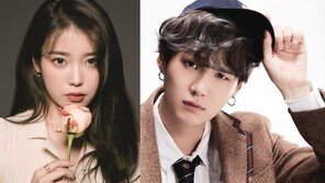 동갑내기 아이유·방탄소년단 슈가, 협업…5월 6일 공개