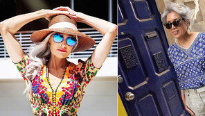 흰머리 위상이 달라졌다 “어떤 옷도 잘 어울려”…패션이 된 그레이 헤어