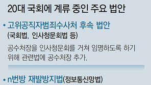 與 “공수처 7월 출범 늦춰질라” 후속법안 처리 재촉