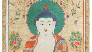 72일만에… 높이 11m 불화 ‘영천 은해사 괘불’展 개막