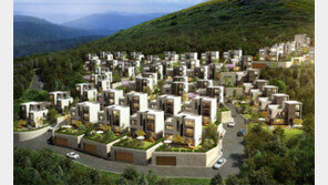 죽전까지 차로 6분 거리… 용인에 타운하우스