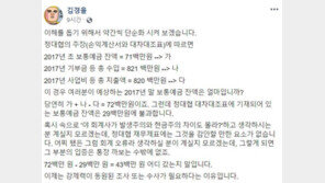 김경율 “정의연 이어 정대협도 수천만원 공시 누락…수사 필요”