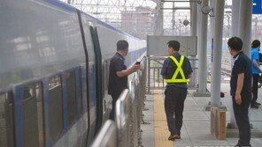 KTX 열차 칠곡 선로에서 멈춰…40분 운행 지연