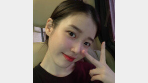 아이유, 초밀착 셀카에도 굴욕 없는 미모…청순미 폭발