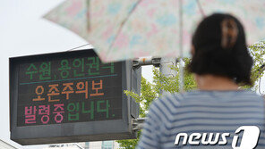 [날씨]경기도, 중·북부권 19개 시에 오존주의보 발령