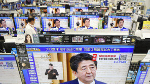 아베, 코로나19·구로카와 사태로 지지율 급락