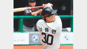 ‘만년백업’ 이흥련, 주전 길 닦은 이틀 연속 홈런