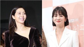 송혜교 “언니 눈 어딨어?”→송윤아 “없쩡” 애교가득 ‘찐’절친 댓글