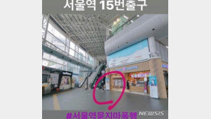 서울역 묻지마 폭행 발생…경찰 “용의자 인상착의 확인”