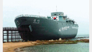 ‘장사상륙작전 전승기념관’ 영덕 바다 위에 떴다