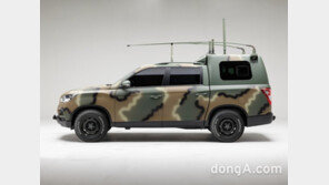 쌍용차, 차세대 국군지휘차량 ‘렉스턴 스포츠’ 공급