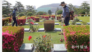 영국군 묘역 정리