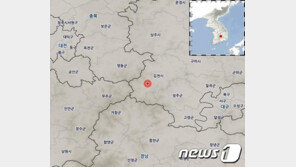 김천서 2주 만에 다시 2.1 규모 지진…기상청 “일반적”