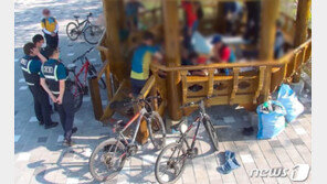 공원서 상습 도박하다 CCTV 모니터링에 ‘덜미’