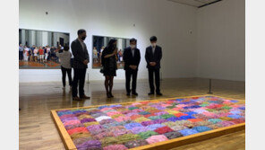 박양우 문체부장관, 미술관 찾아 ‘생활 속 거리 두기’ 점검