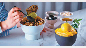 1인용 빙수로 ‘달달한 비대면’… 뷔페 없애고 음식 테이블 서빙… 옆 객실과는 모바일 게임 한판