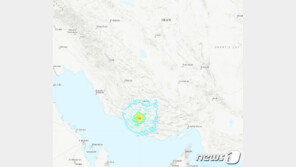 이란 남부 파르스주에서 진도 5.7 규모 지진