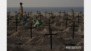 거대한 묘지로 변한 브라질 코파카바나 해변, 무슨 일?