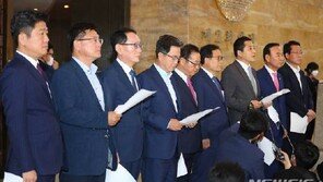 통합당 3선 “법사위원장 배분 안되면 모든 상임위 내려놓겠다”