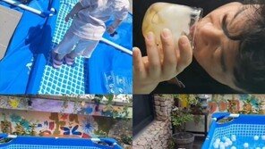 소유진, ♥백종원이 만든 ‘홈 수영장’ 자랑 “사랑해”