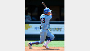 [포토] 정민규 ‘1타점 올리는 희생타’