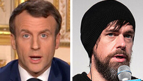 트럼프와 싸운 트위터에 마크롱 “美서 위협 느끼면 佛로 와라… 환영해줄 것”