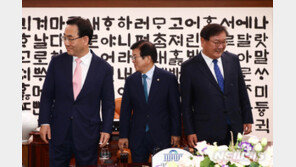 여야 원내대표, 朴국회의장 주재 11시 비공개 회동…원구성 담판