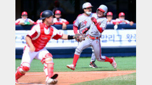 [포토] 송승엽 ‘홈으로 달려라~’