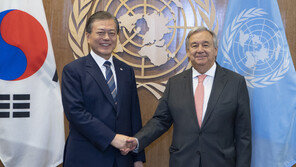 유엔 사무총장, 文대통령에 서한…“韓, 여타 국가 모범”
