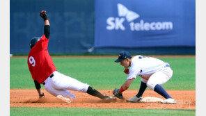 [포토] 이현국 ‘아슬아슬 아웃? 세이프?’