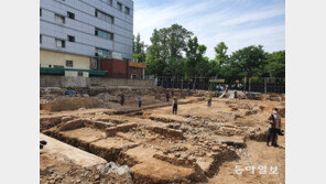 대구 경상감영지 유적 공개