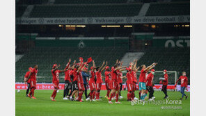 바이에른 뮌헨, 8년 연속 독일 분데스리가 정상