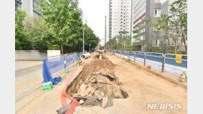 영등포 하수관 공사중 흙벽 붕괴…작업하던 인부 사망