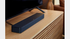 보스(BOSE), TV 사운드 바 ‘보스 TV 스피커’ 출시…OTT 서비스에 적합