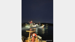 포항 구룡포 바다에서 선박 좌초, 선원 7명 모두 구조