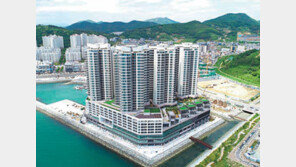 270도 파노라마 바다 조망… 여수 웅천지구 대표 레저 복합단지